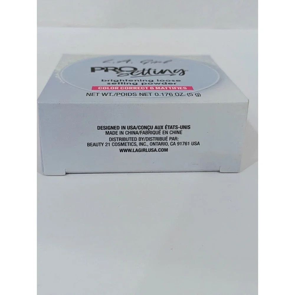 L.A. Girl PRO Setting Powder Blue Brightening Loose Powder Color Correct GLP739